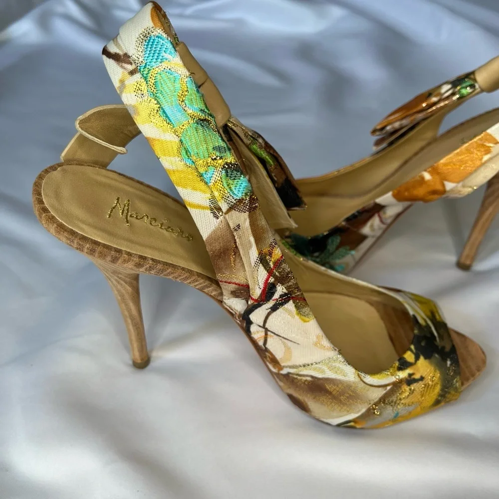 Marciano Slingback Heels - Picture 5 of 7